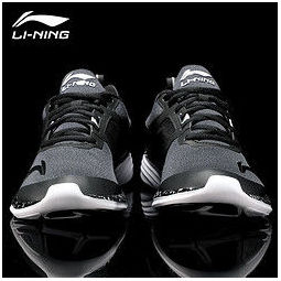 li-ning 李宁 男鞋运动鞋子跑步鞋夏季休闲慢跑鞋 -1新基础黑/基础白