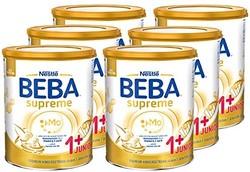Nestle BEBA 雀巢贝巴 SUPREME JUNIOR 1+奶粉,6件装(6 x 800克)