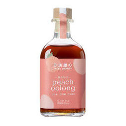 贝瑞甜心(missberry) 洋酒 果酒 甜酒 纯发酵 微醺 蜜桃乌龙 300ml 39