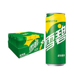 coca-cola 可口可乐 雪碧 sprite 柠檬味 汽水 碳酸饮料 330ml*20罐