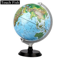 touch fish touch fish学生地球仪 立体浮雕高清智能ar语音点读led带