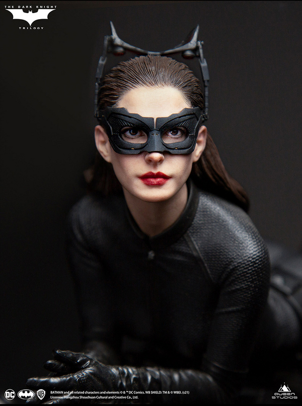新品预售queenstudios蝙蝠侠黑暗骑士崛起猫女16全身雕像3980元包邮需