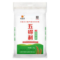 五得利 面粉 五星特精高筋小麦粉5kg 多用途家用中馒头包子饺子面条