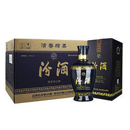 汾酒 白酒 蓝汾 清香型 高度白酒 53度 475ml*6瓶 整箱装(新老包装