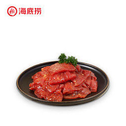 海底捞捞派滑牛肉200g36元