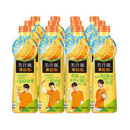 minute maid 美汁源 果粒橙 橙汁 果汁饮料 420/450ml*12瓶 整箱装