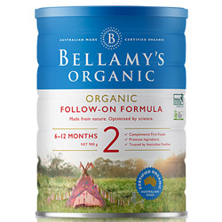 BELLAMY'S 贝拉米 有机奶粉 2段 900g