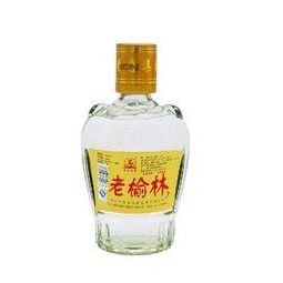 老榆林 酒高度浓香型白酒240ml固态法酿造粮食酒陕西特产 50度单支装