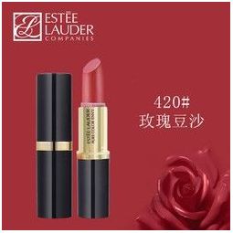 estee lauder 雅诗兰黛 绝色倾慕唇膏系列 中样 缎光#420 2.8g