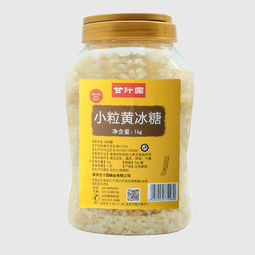 甘汁园 多晶体小粒黄冰糖 1000g