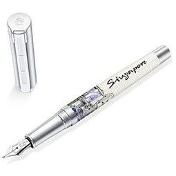 staedtler 施德楼 高级corium urbes"singapore"细尖钢笔