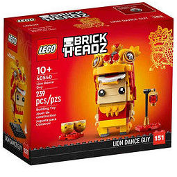 lego 乐高 方头仔系列 40540 舞狮人