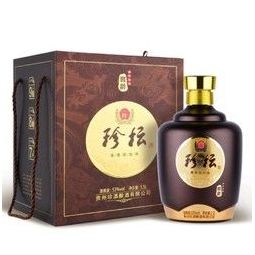kweichowzhenjiu珍酒贵州珍酒珍坛窖龄53度酱香型白酒500ml6瓶整箱装