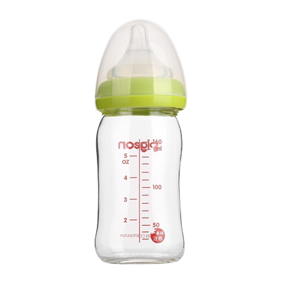 贝亲 Pigeon 婴儿宽口玻璃奶瓶 160ml 配SS号奶嘴*1支   