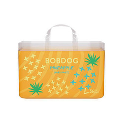 20点开始：BoBDoG 巴布豆 菠萝系列 拉拉裤 L36片