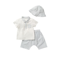 10点开始：mini balabala 迷你巴拉巴拉 婴儿短袖套装