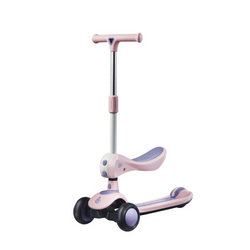 babycare NTE005-A 儿童滑板车 二合一款 珀尔里粉