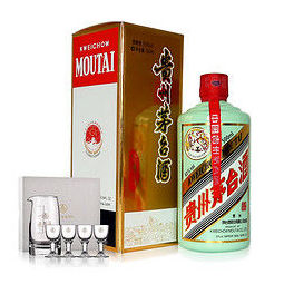 moutai茅台香溢五洲53vol酱香型白酒500ml单瓶装3880元包邮