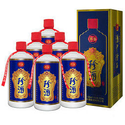 kweichowzhenjiu珍酒珍五蓝版53vol酱香型白酒