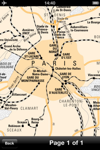 巴黎(法国)地图 - 下载地铁,公交,火车线路图和旅