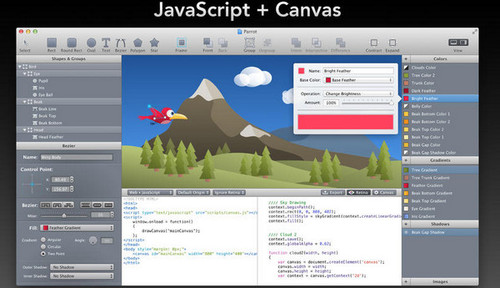 WebcodeMac版1.2关于m的标志设计图片
