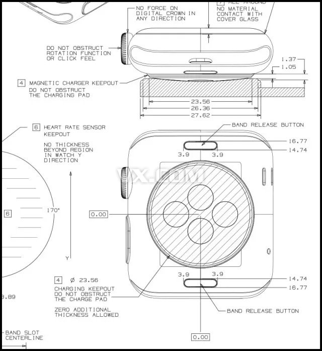 apple watch工程图纸 正式版