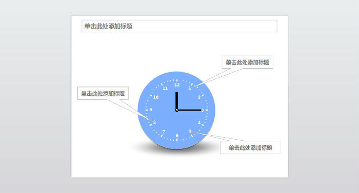 5套精选时间轴流程图表