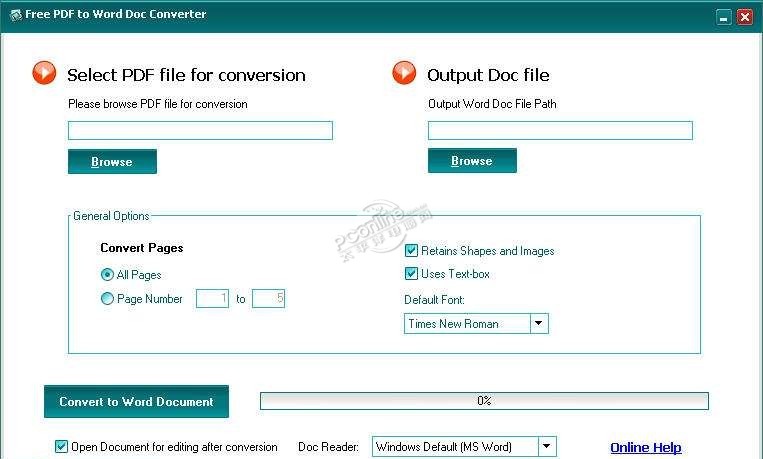 easy way to convert pdf to word