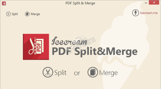 PDF分割合并 Icecream PDF Split&Merge下载