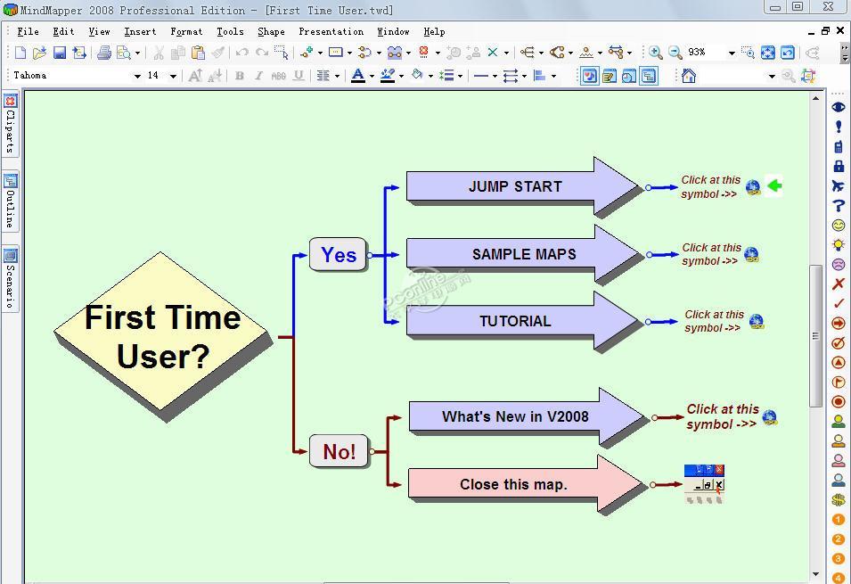 MindMapper Pro 2008下载_MindMapper Pro 2