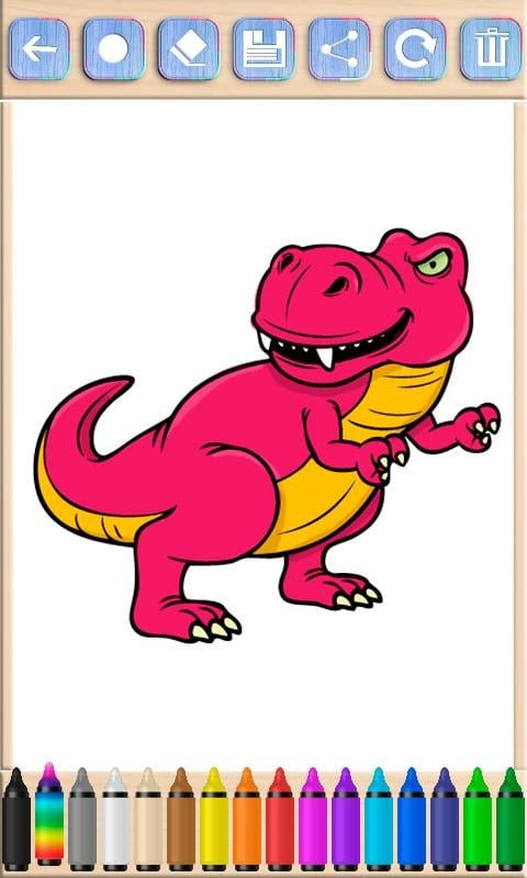 恐龙游戏儿童画画手机版下载