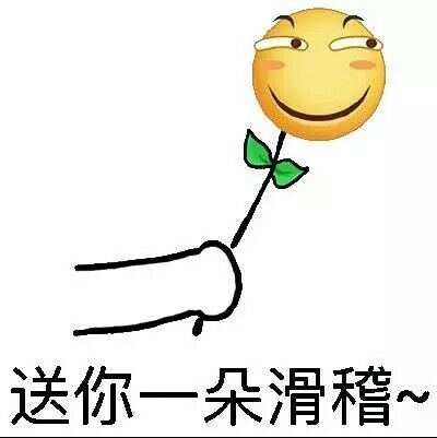 送你一朵滑稽qq表情包 正式版