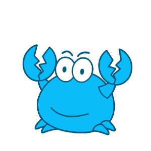 螃蟹小蓝表情 正式版