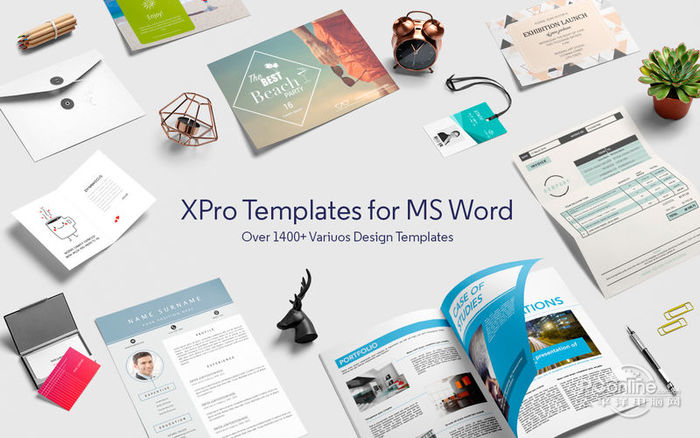 XPro Templates for MS Word Mac版 1.0