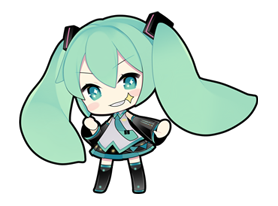 初音未来QQ表情下载_初音未来QQ表情官情侣动漫包头像表情qq图片