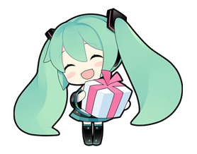 初音未来QQ表情下载_初音未来QQ表情官真懂事表情图图片