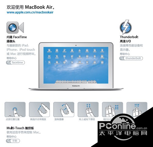 Apple苹果MacBook Air (11 英寸 2011 年中)使