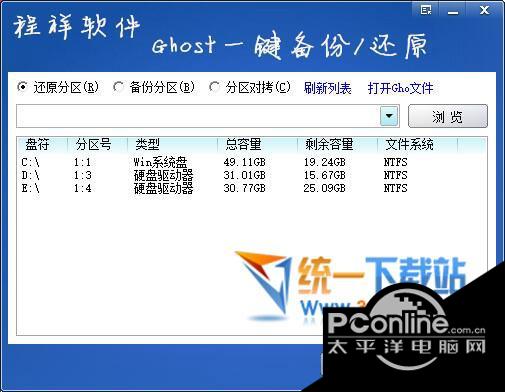 Cxsoft ghost一键备份还原工具 v2018 绿色版