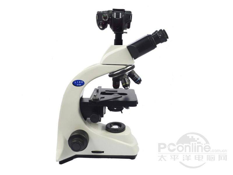 LIOO JS-500T(单反相机版)生物显微镜 正视