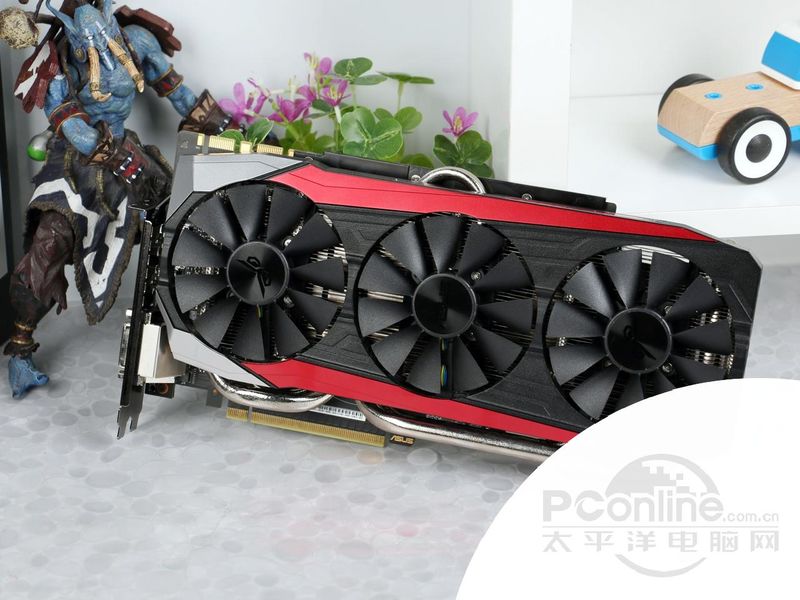 华硕strix-gtx 980ti-dc3oc-6gd5-gaming图赏