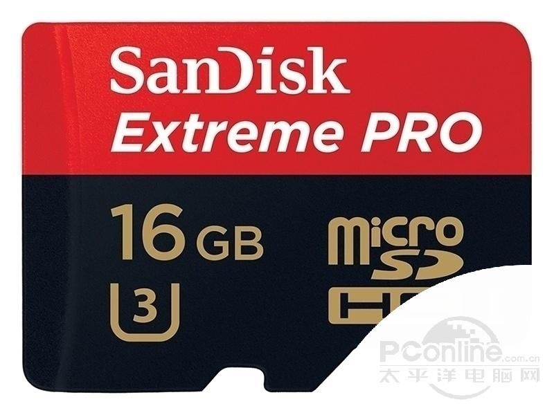 闪迪Extreme Pro microSDHC UHS-I(16GB) 图1