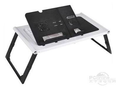 daho LD99 风扇折叠笔记本电脑桌（黑白） 图片1