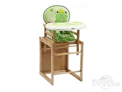 小龙哈彼多功能实木儿童餐椅LMY701 图片1