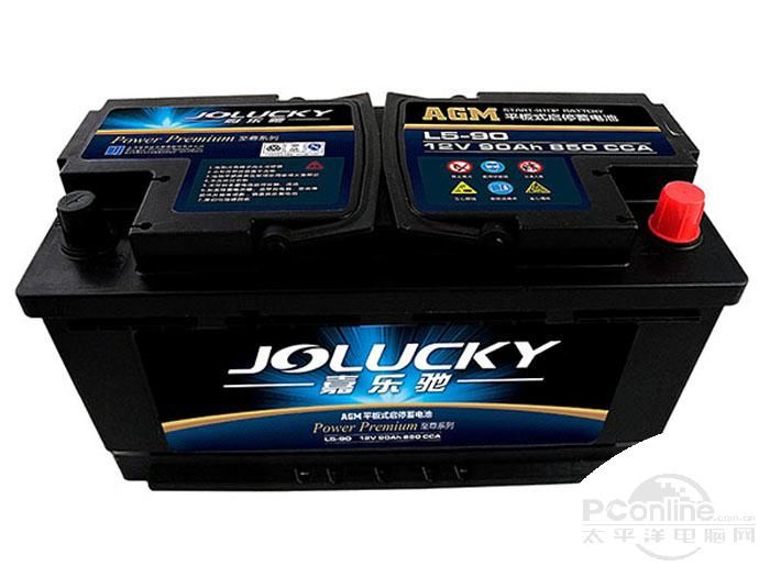 嘉乐驰AGM平板免维护汽车电蓄电池  L5-90 图片1