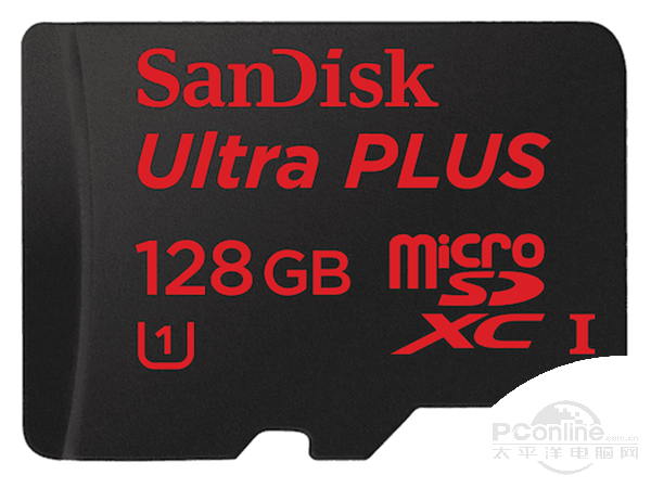 闪迪至尊高速加强版移动MicroSD UHS-I卡(128GB) 图1