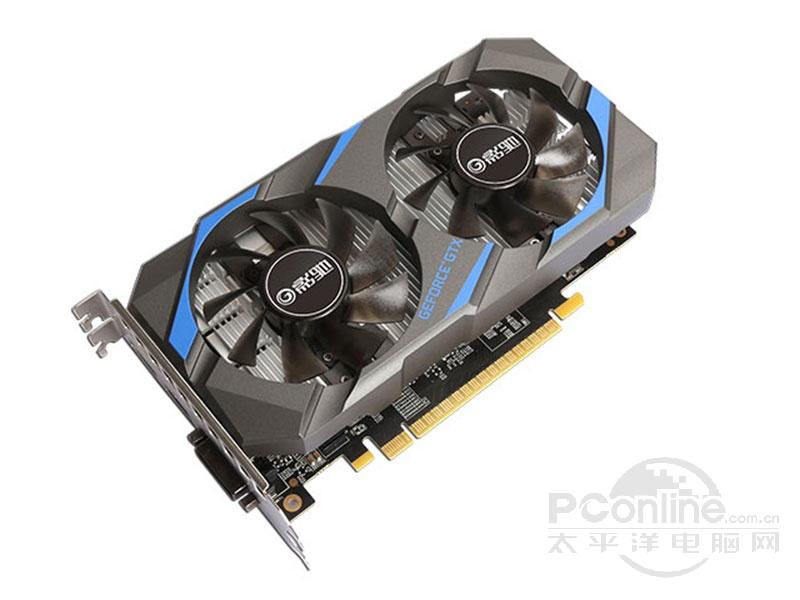 影驰geforce gtx 1050ti骁将v2图赏