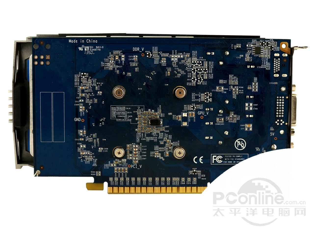 影驰geforce gtx 750骁将图赏