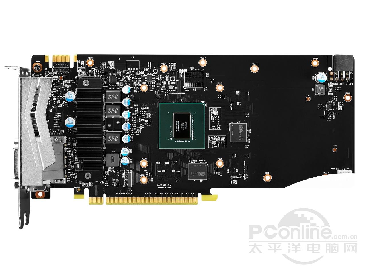 微星geforce gtx 960 2gd5t oc图赏