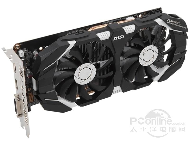 微星geforce gtx 1060 飙风 6g图赏