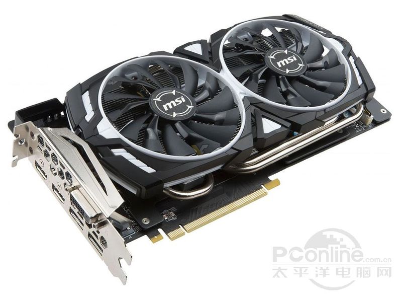 微星 GTX 1080Ti ARMOR 11G 正面